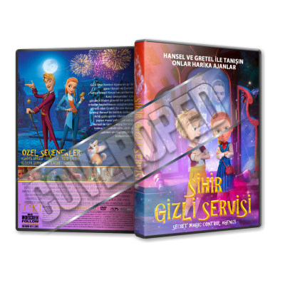 Sihir Gizli Servisi - Secret Magic Control Agency - 2021 Türkçe Dvd Cover Tasarımı